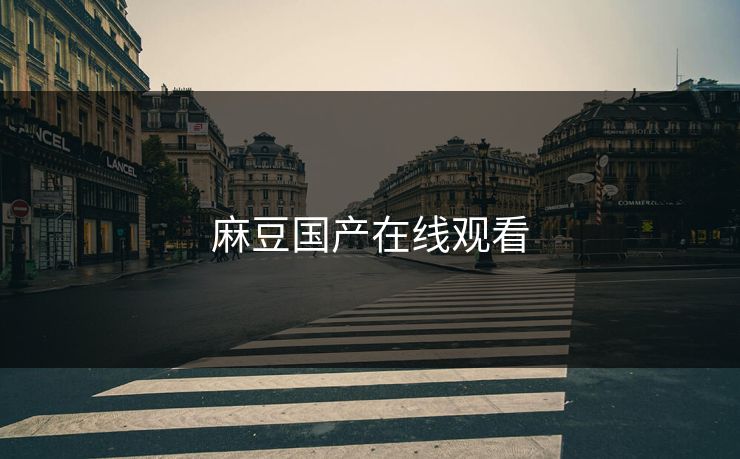 麻豆国产在线观看 麻豆国产在线观看